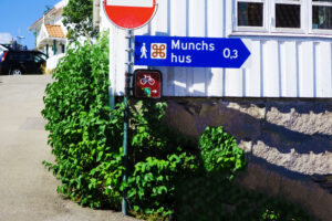 ムンクを訪ねる②ムンクハウスの窓から